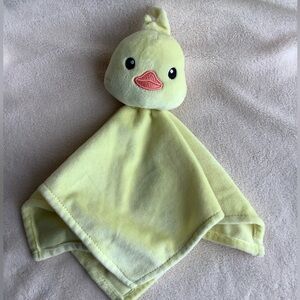 George Yellow Plush Duck Comfort Lovey Stuffed Security Blanket Toy